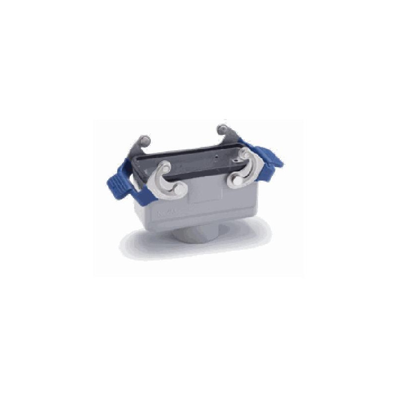 Capot câble à câble 16B, Aluminium moulé sous pression, IP67, Sortie verticale, PG21